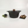 Black casserole dish "Ma Jolie Cocotte"