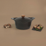 Black casserole dish "Ma Jolie Cocotte"