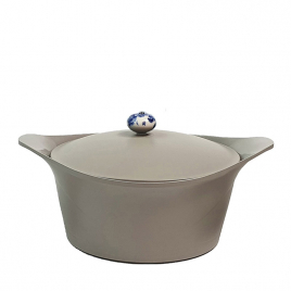 Grey casserole dish "Ma Jolie Cocotte"