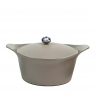 Grey casserole dish "Ma Jolie Cocotte"
