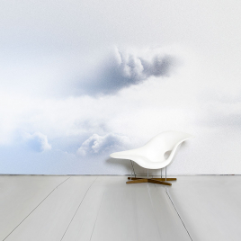 Papier peint "Nebulosus" par Benjamin Graindorge pour Domestic sur LaCorbeille.fr