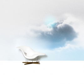 Papier-peint panoramique Floccus design Benjamin Graindorge pour Moustache