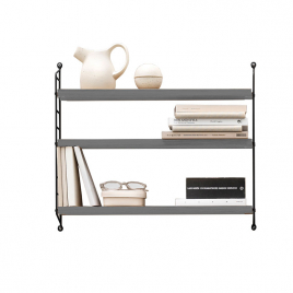 Etagère String gris et noir sur LaCorbeille.fr