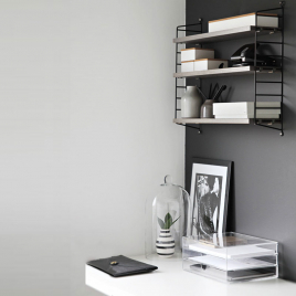 Etagère String gris et noir sur LaCorbeille.fr