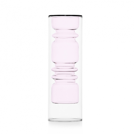 Pink Vase "Rings" by Ichendorf Milano