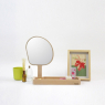 Mirror and storage compartment Kagami