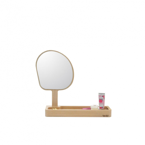 Mirror and storage compartment Kagami