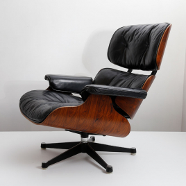 Fauteuil vintage original Lounge Chair de Eames sur LaCorbeille.fr