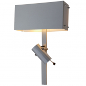 Wall lamp with adjustable spotlight by Pierre Vandel