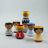 Wood Egg cup Bordfolk for by Lucie Kaas on Lacorbeille.fr