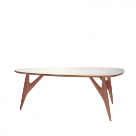 Table TED ONE blanche de la marque Greyge sur LaCorbeille.fr