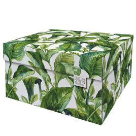 Plant print storage box