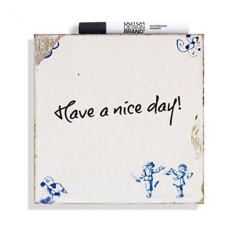 Carreau à message de la marque Dutch Design Brand sur LaCorbeille.fr