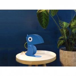 Lamp blue Parrot