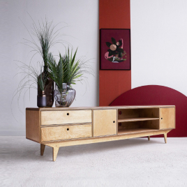 Buffet bas en bois design sur LaCorbeille.fr