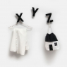 Set of 3 Alphabet X Y Z Wall Hooks