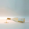 Bottle holder "Fall in Wine" for white wine