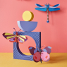 Dragonfly wall decoration
