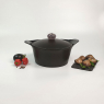 Black casserole dish "Ma Jolie Cocotte"