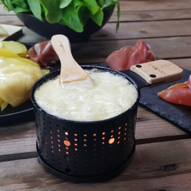 Set de 2 appareils à raclette à la bougie Cookut