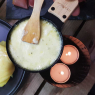 Set de 4 appareils à raclette à la bougie Cookut