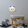 Blue Panda wall light