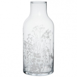 Vase en verre décoré Raeder