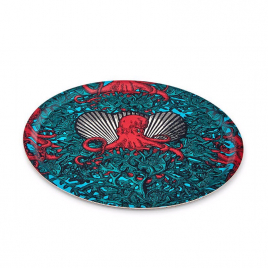 Gangzaï wooden round tray