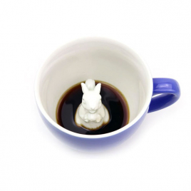 Porcelain Creature cup with T-Rex or Lobster