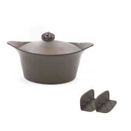 Grey casserole dish "Ma Jolie Cocotte"