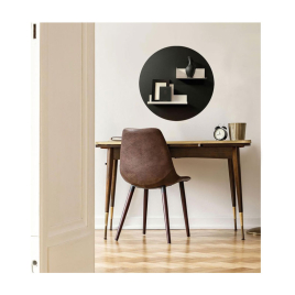 Tableau noir magnétique avec porte-photos et étagère