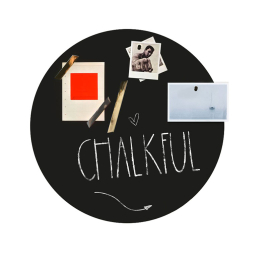 Tableau noir magnétique adhésif avec magnets et scotch décoratif