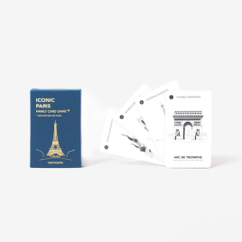 Jeu des 7 famlles ICONIC PARIS design CINQPOINTS