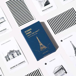 Jeu des 7 famlles ICONIC PARIS design CINQPOINTS
