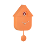 Orange Modern Cuckoo Wall Clock