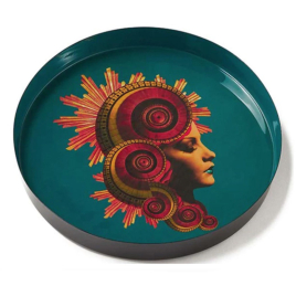 Muse Gangzai round tray