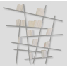 Large bookcase Mikado