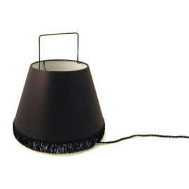 lampe à poser noir modèle moyen