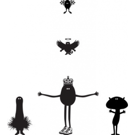Sticker Potato Queen 1
