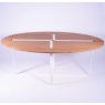 Table design Sangle Ovale - Design Jocelyn Deris sur LaCorbeille.fr