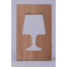 Lampe design en chêne Outlight en chêne ou blanc laqué sur LaCorbeille.fr