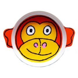 Plate for children Monkey