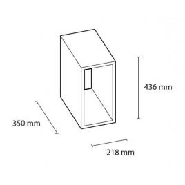 Small building block Stacked white