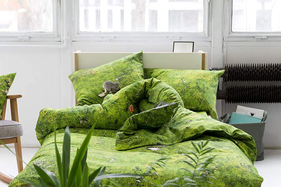 Sans clou ni vis, les parures de lit originales changent l'atmosphère d'une pièce