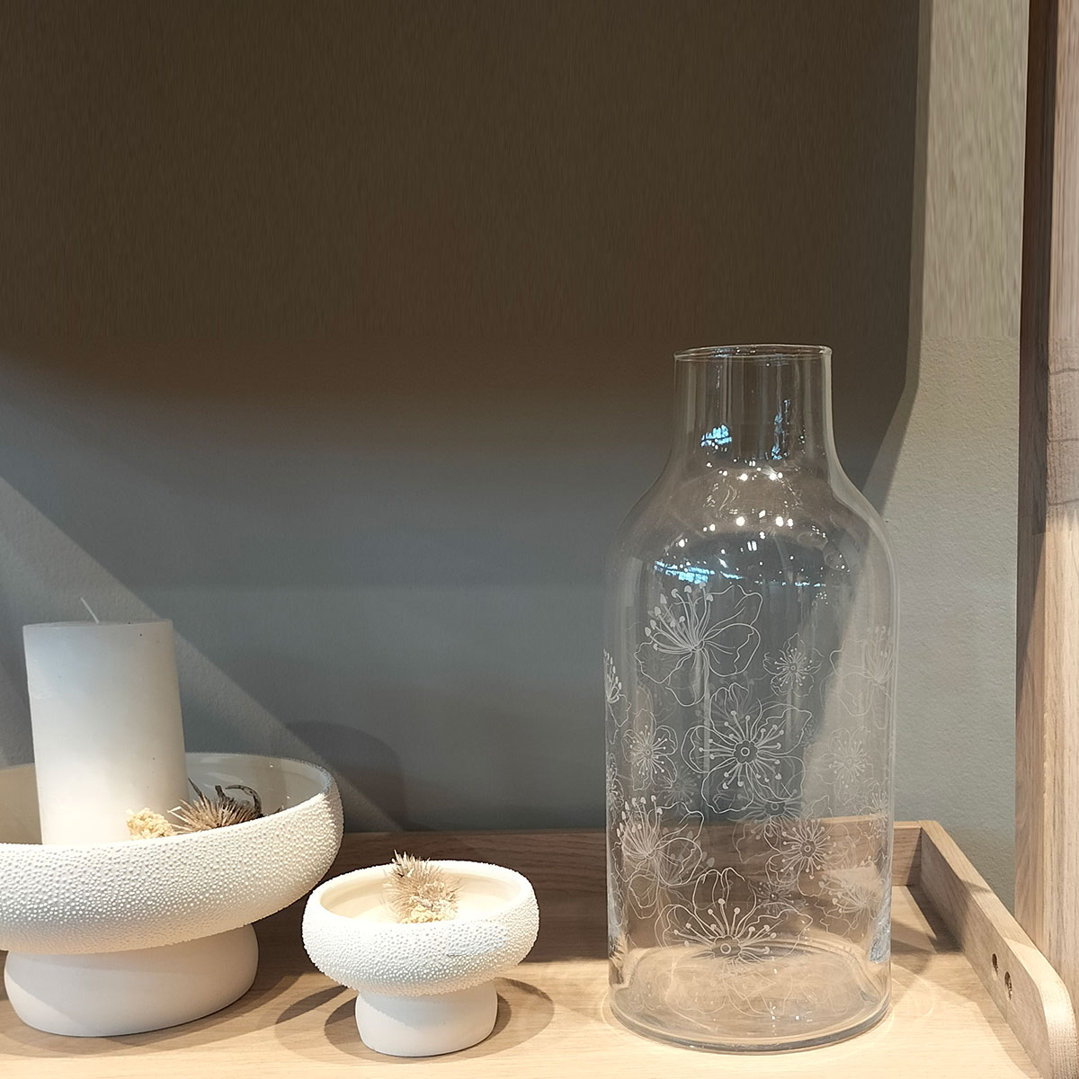 Carafe en verre soufflé Raeder
